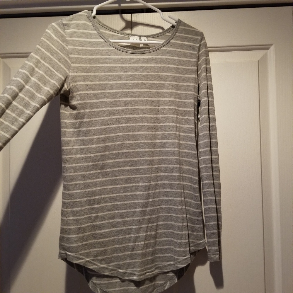 BP grey striped long sleeve